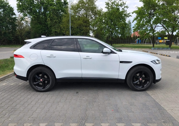 Jaguar F-Pace cena 130000 przebieg: 153400, rok produkcji 2018 z Osiek małe 46